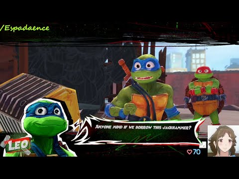 TMNT: Mutants unleashed - playthrough Pt. 14: Acquiring a Jackhammer and meet Alshon