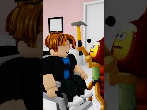 CUCARACHA PELUQUERA sale mal D: #SHORTS #ROBLOX