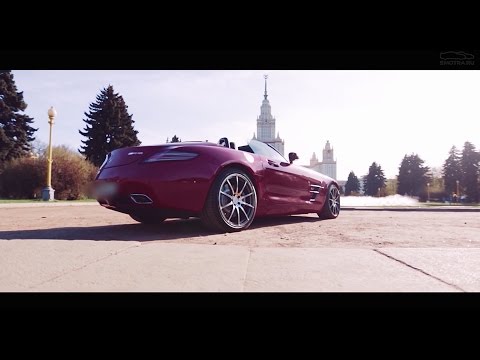 Тест-драйв от Давидыча Mercedes SLS 63AMG Cabriolet