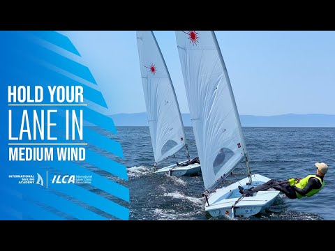 How to Hold your Lane in a Laser | International Sailing Academy