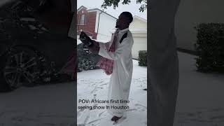 First Time Seeing Snow