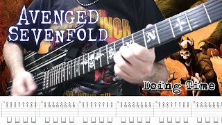 Avenged Sevenfold - Doing Time (Guitar Cover + Screen TABS)
