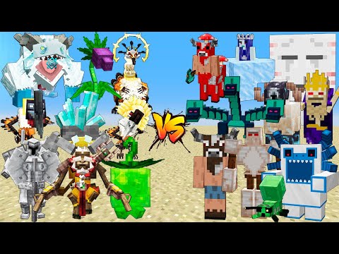 Mowzie's Mobs vs Twilight Forest Tournament - Mega Fight Minecraft