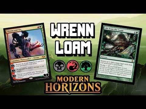 🍂 Wrenn and Six Loam Assault ► MODERN HORIZONS ◄ MTG Gameplay
