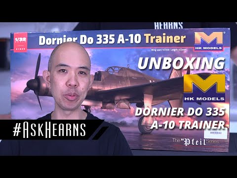 Dornier Do 335 A 10 Trainer | Hong Kong Models | #askHearns