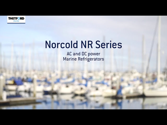 NORCOLD Universal Voltage Marine Refrigerator, Black, 1.7 cu.ft.