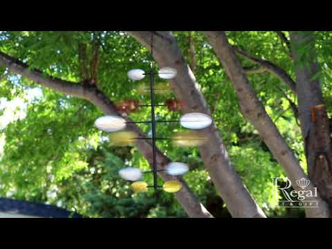 12301 Hanging Wind Spinner - Spiral
