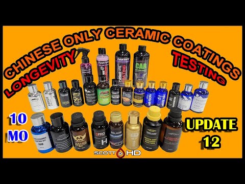 28 WAY CHINESE COATINGS LONGEVITY TEST  - UPDATE 12 - 10 MONTHS