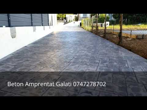 Beton Amprentat Galati 0747278702