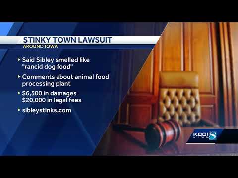 Iowa man wins lawsuit over calling his hometown stinky