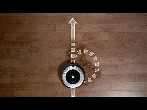 Dulkių siurblys - robotas iRobot Roomba 681, Juodas video