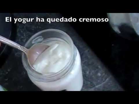 Delicioso yogur casero fácil de preparar