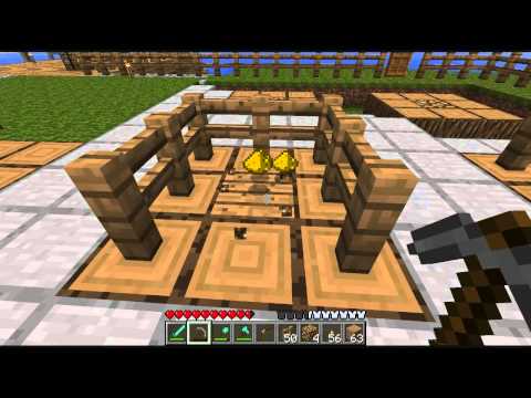Minecraft Let's Play (Season 1) - Part 222: Fencing in the light