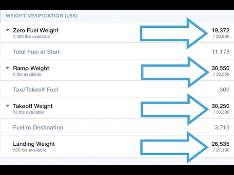 ForeFlight Performance Part 5 - Weight Checks