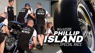 Download lagu Flag to Flag!!! Mandatory Pit Stop and Tyre Change in The WorldSBK Phillip Island Round 2024 #wsbk mp3