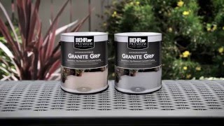 How-To: Apply BEHR PREMIUM® Granite Grip™
