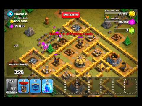 Clash of Clans Level 37 - Triple A