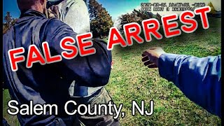 Bodycam Footage Of Unlawful Arrest - NJ State Police Woodstown - Salem County, NJ
