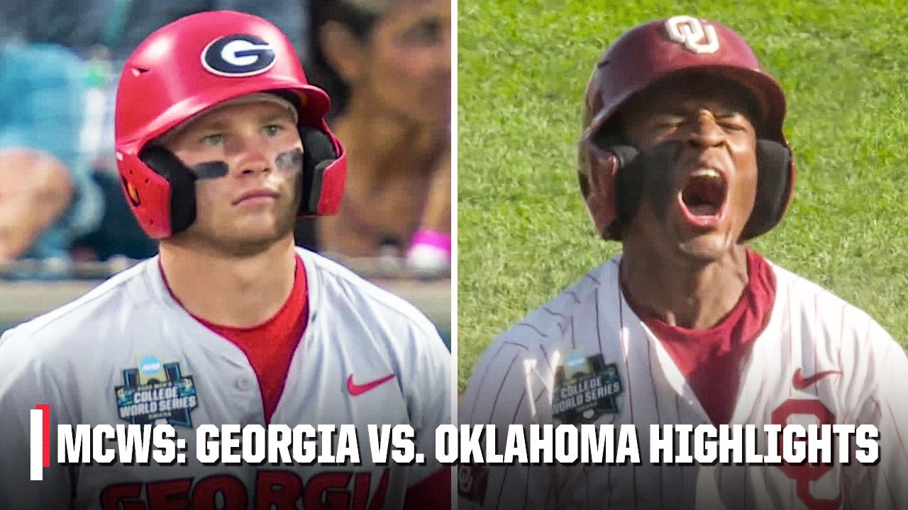 Georgia Bulldogs vs. Oklahoma Sooners | Full Game Highlights | Men’s College World Series