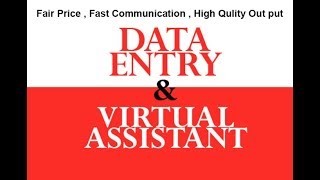 Professional Data Entry & Virtual Assistant Services – 5 Hours