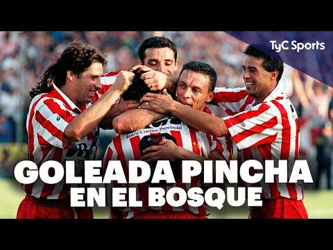 Goleada de ESTUDIANTES vs GIMNASIA en el BOSQUE ¡Sin VERÓN ni PALERMO, sancionados! ⚽ Apertura 1995