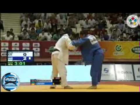 Judo Grand Slam Baku 2013 Final  90kg GAHRAMANOV AZE   GREKOV Valentyn UKR