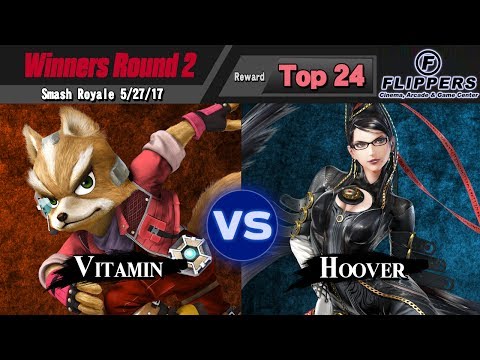 Smash Royale 5/27/17 - Winners Round 2 - Vitamin (Fox) vs. Flippers|Hoover (Bayonetta, Diddy Kong)