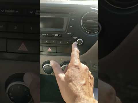 How does the music system of the Grand i10 car work #shorts