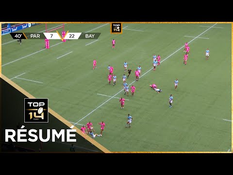 TOP 14 Saison 2023 2024 J21 - Résumé Stade Français Paris - Aviron Bayonnais