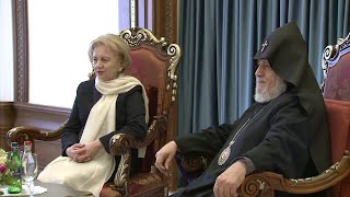 Մոլդովայի Հանրապետության խորհրդարանի նախագահն այցելել է Մայր Աթոռ Ս․ Էջմիածին