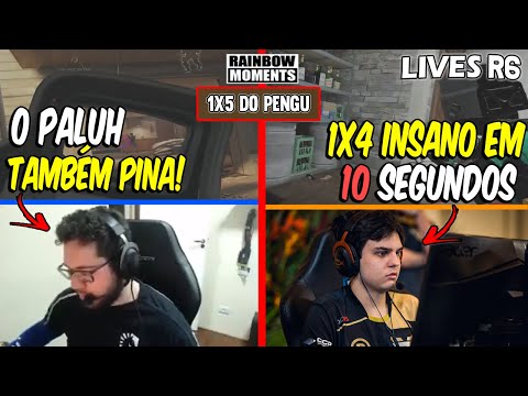 PINADEIRA DO PALUH, PLAY BIZARRA DA THAII, 1x4 INSANO DO KDS E MAIS - MELHORES MOMENTOS LIVES R6