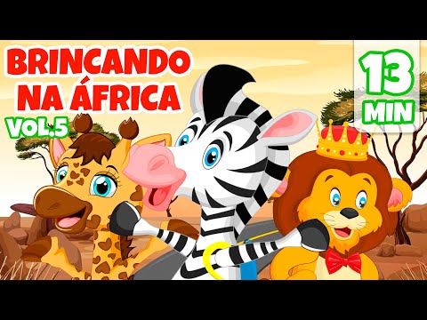 Brincando na África com o Tim Vol. 5 - Giramille 13 min | Desenho Animado Musical