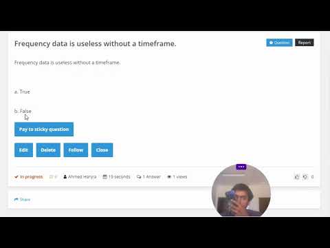 Frequency Data Is Useless Without A Timeframe