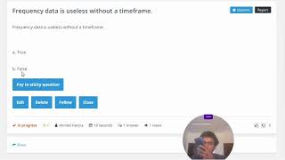 Frequency data is useless without a timeframe.