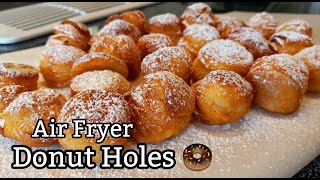 Air Fryer Donut Holes | Air Fryer Donuts with Pillsbury Biscuits