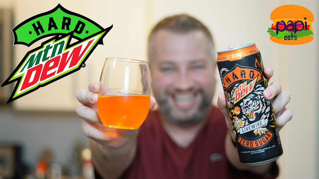 HARD MTN DEW LIVEWIRE TASTE TEST REVIEW