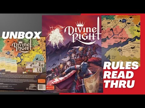 Divine Right Unbox and Rules Read Thru