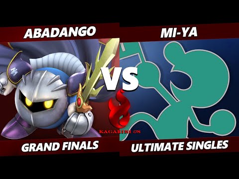 Kagaribi 8 GRAND FINALS - Mi-ya (Game & Watch) Vs. Abadango (Meta Knight, Palutena) SSBU Ultimate