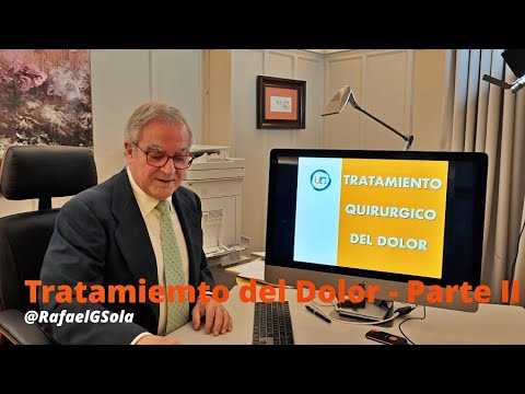 tratamiento neuroquir&uacute;rgico del dolor - Parte II