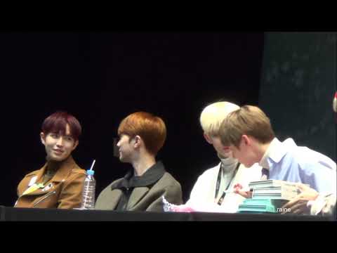 Wanna One Fansign highlights