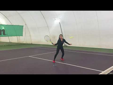 College Tennis Recruit Video OverBoarder - Imane Van Veen