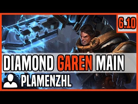 Patch 6.10 Garen Top OTP - Matchup: Karthus - Ranked Diamond EUW