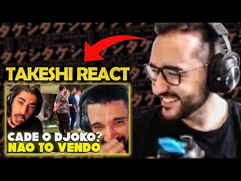 TAKESHI REAGINDO AO BRTT CHORANDO DE RIR COM DJOKO, BAIANO TRANCANDO A FACULDADE - RENECRODILO