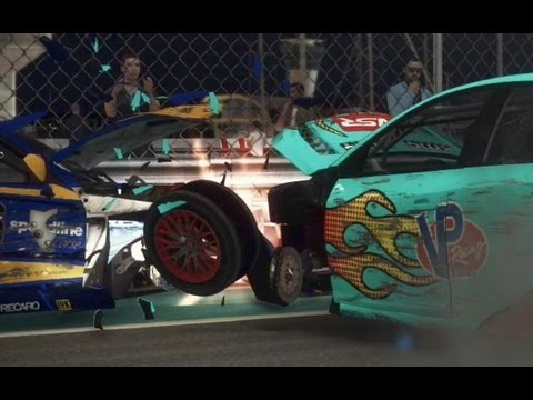 GRID 2 crashes slow motion Montage 25