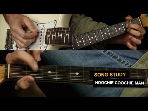 Hoochie Coochie Man guitar lesson - Muddy Waters