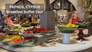 Breakfast Buffet Tour at the Elysium Hotel Paphos | 5 Star Cyprus Resort2 August