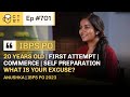 CTwT E701 IBPS PO 2023 Topper Anushka First Attempt Self Preparation Commerce