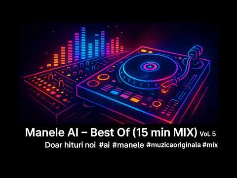 Manele AI – Best Of (15 min MIX) Vol. 5 | Doar hituri noi #ai #manele #muzicaoriginala #mix