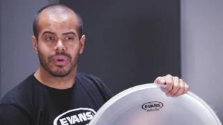 Video thumbnail for Evans EQ3 Resonant Bass Drumhead by Music & Arts