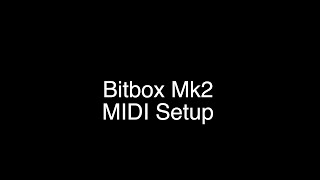 Video thumbnail for 1010music Bitbox Mk2 MIDI Setup by 1010music